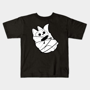 Tangled Gamer Cat Kids T-Shirt